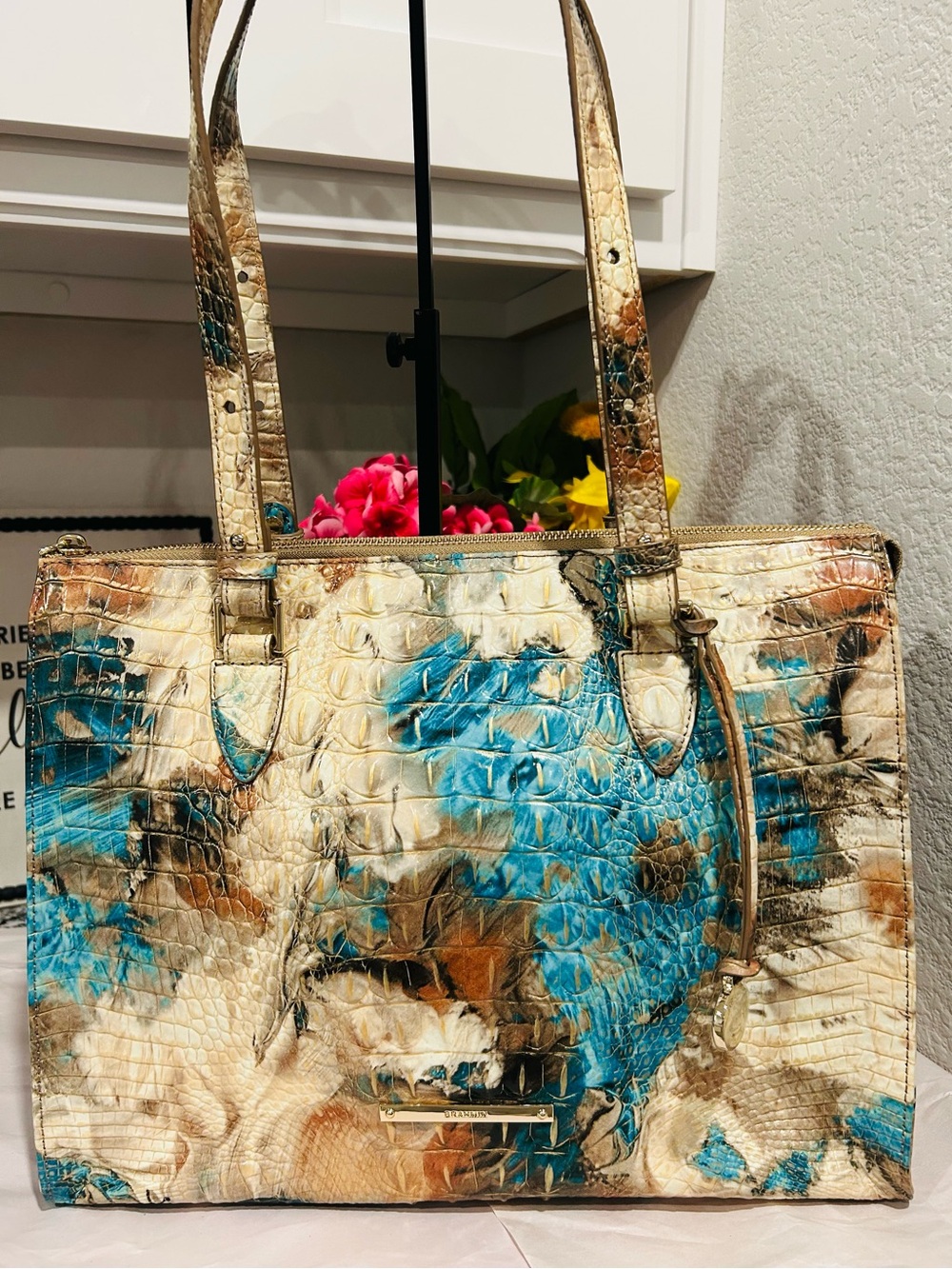 Brahmin Bird of Paradise Anywhere Convertible Tote